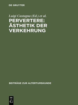 cover image of Pervertere